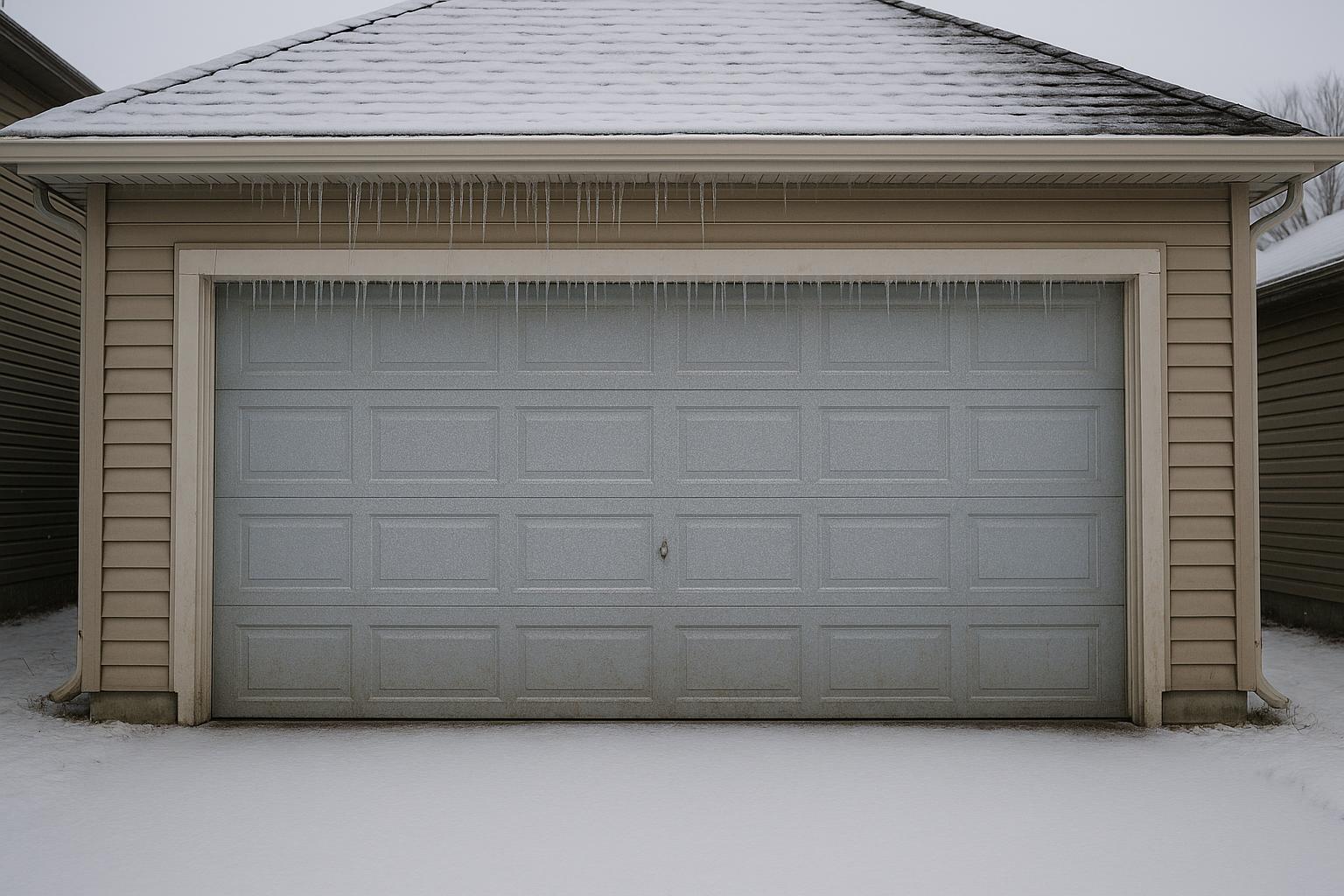 What to Do When Your Garage Door Won't Open in Winter